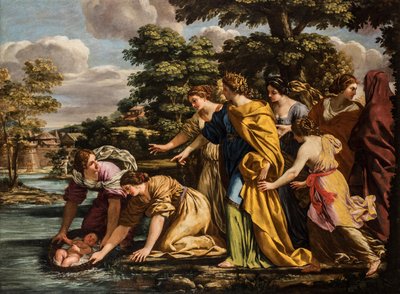 Finding of Moses by Unbekannt Unbekannt